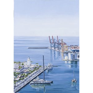 GRÚAS Y HORIZONTE (MÁLAGA) - PAPEL