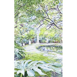 JARDÍN ESCONDIDO (MÁLAGA) - PAPEL