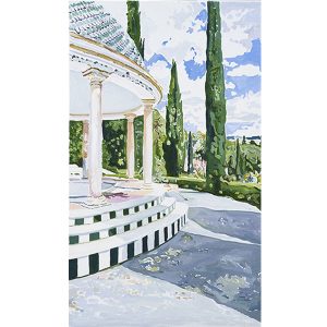 PRIMAVERA EN LA CONCEPCIÓN II (MÁLAGA) - LIENZO