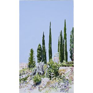 PRIMAVERA EN LA CONCEPCIÓN III (MÁLAGA) - LIENZO
