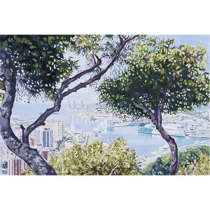 PUERTO EN CALMA (MÁLAGA) - PAPEL